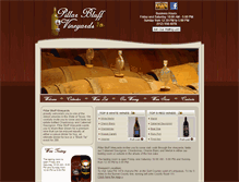 Tablet Screenshot of pillarbluff.com